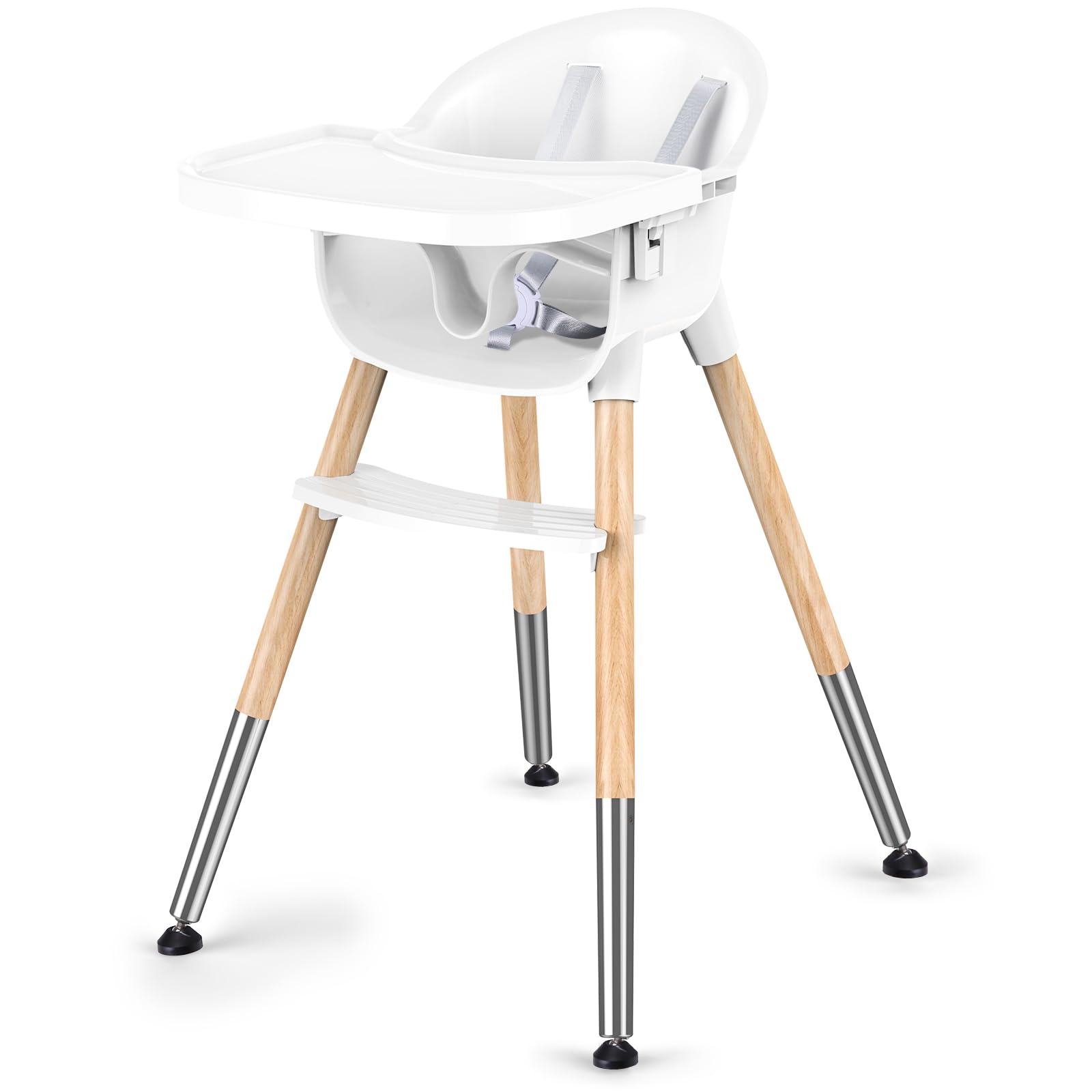 Baby High Chair - White