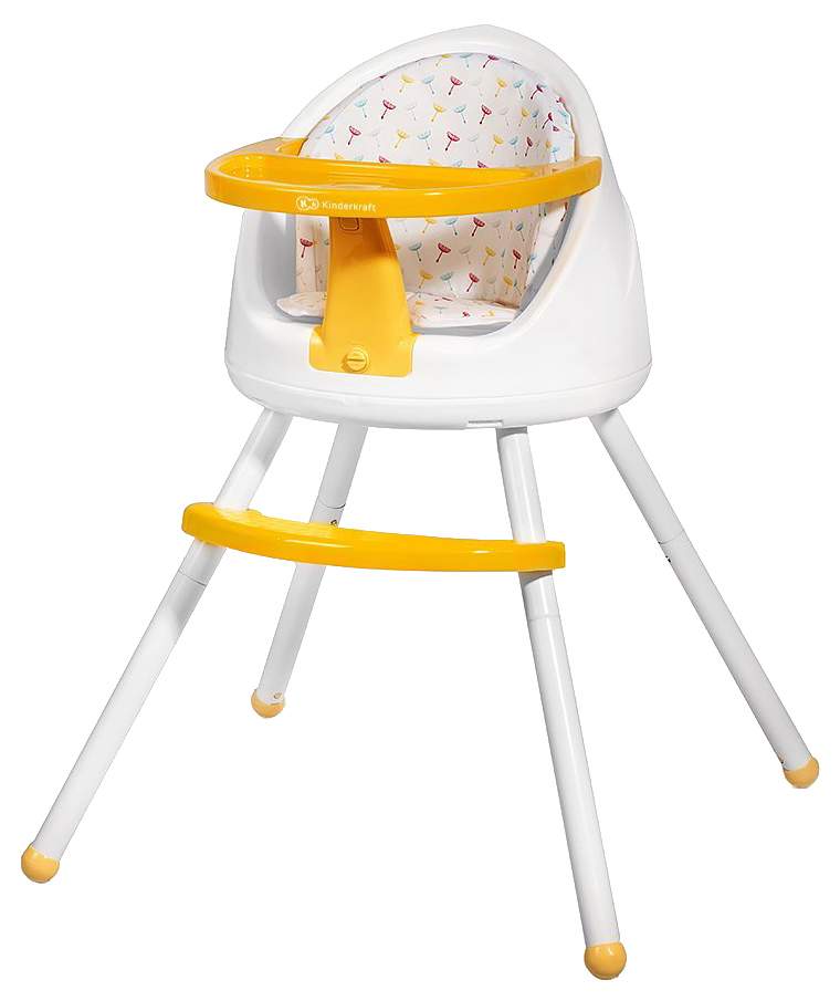 Baby High Chair - Yellow