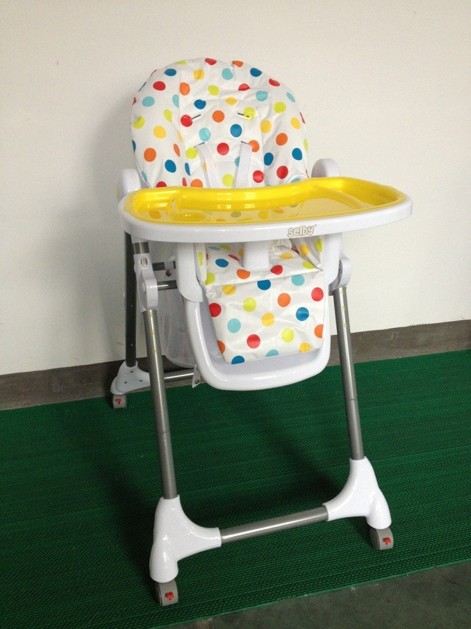 Baby High Chair - Yellow