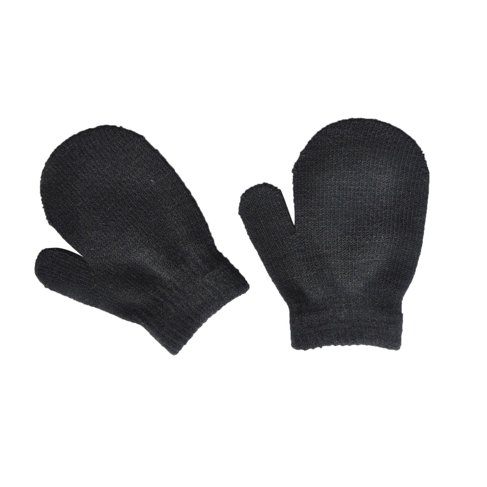 Baby Mittens - Black