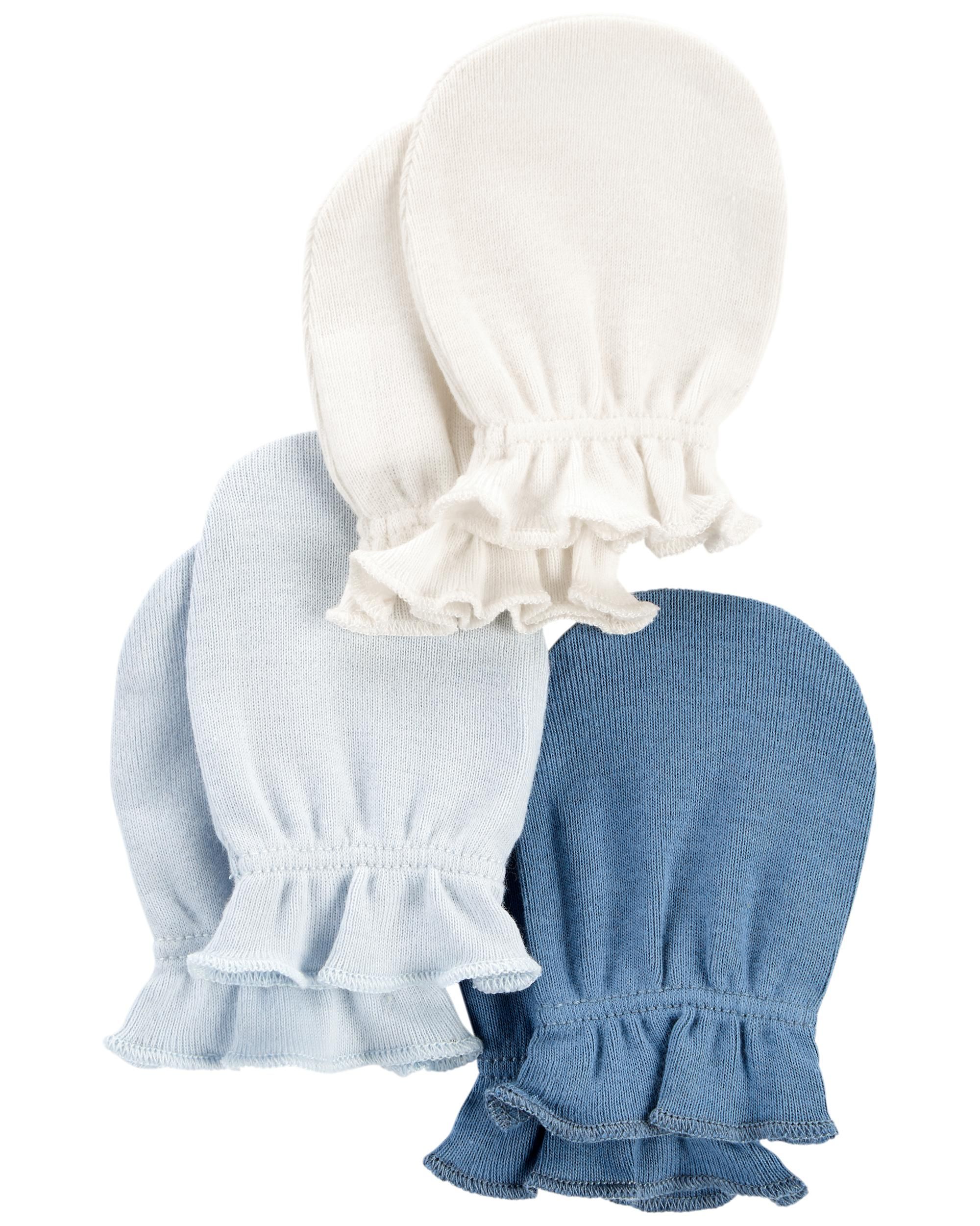 Baby Mittens - Blue