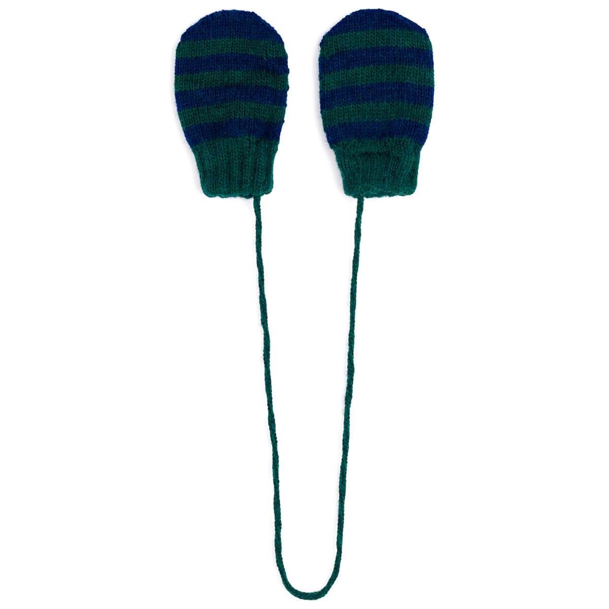 Baby Mittens - Green