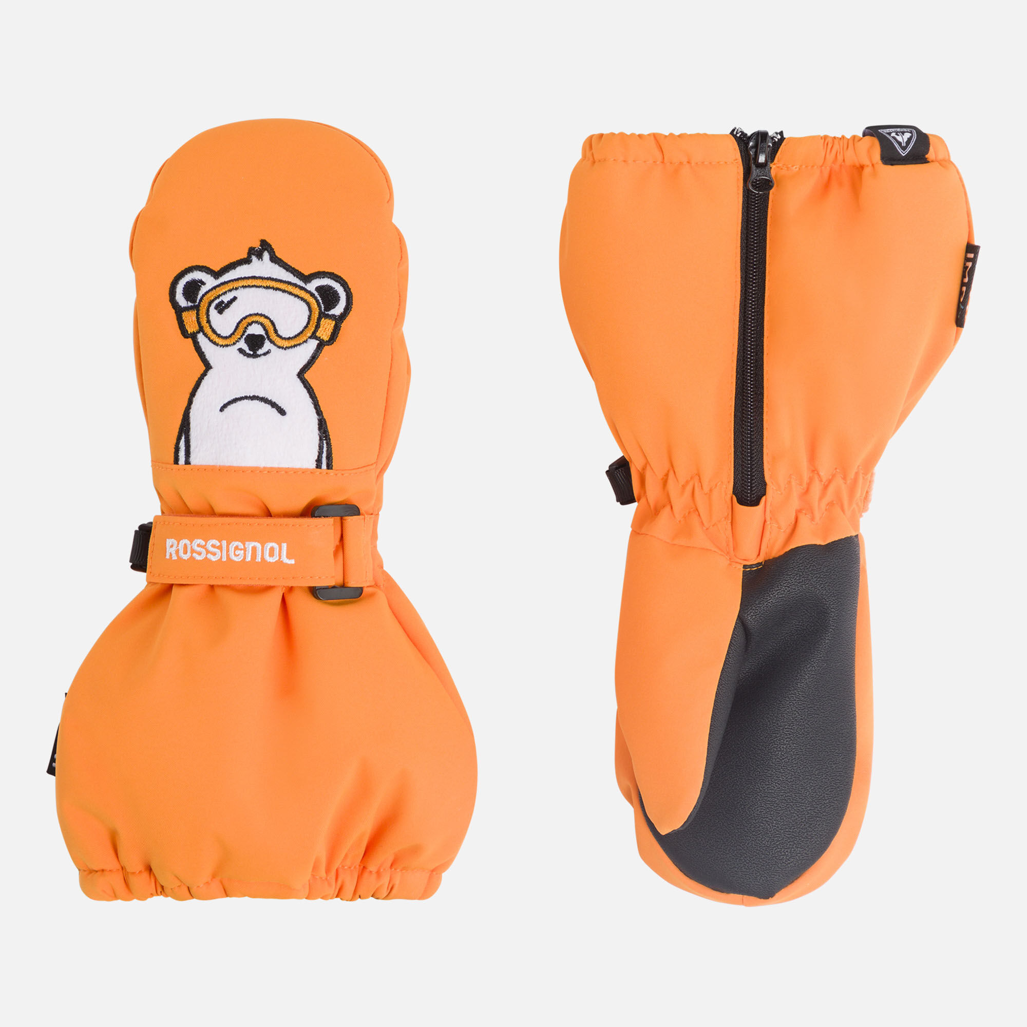 Baby Mittens - Orange