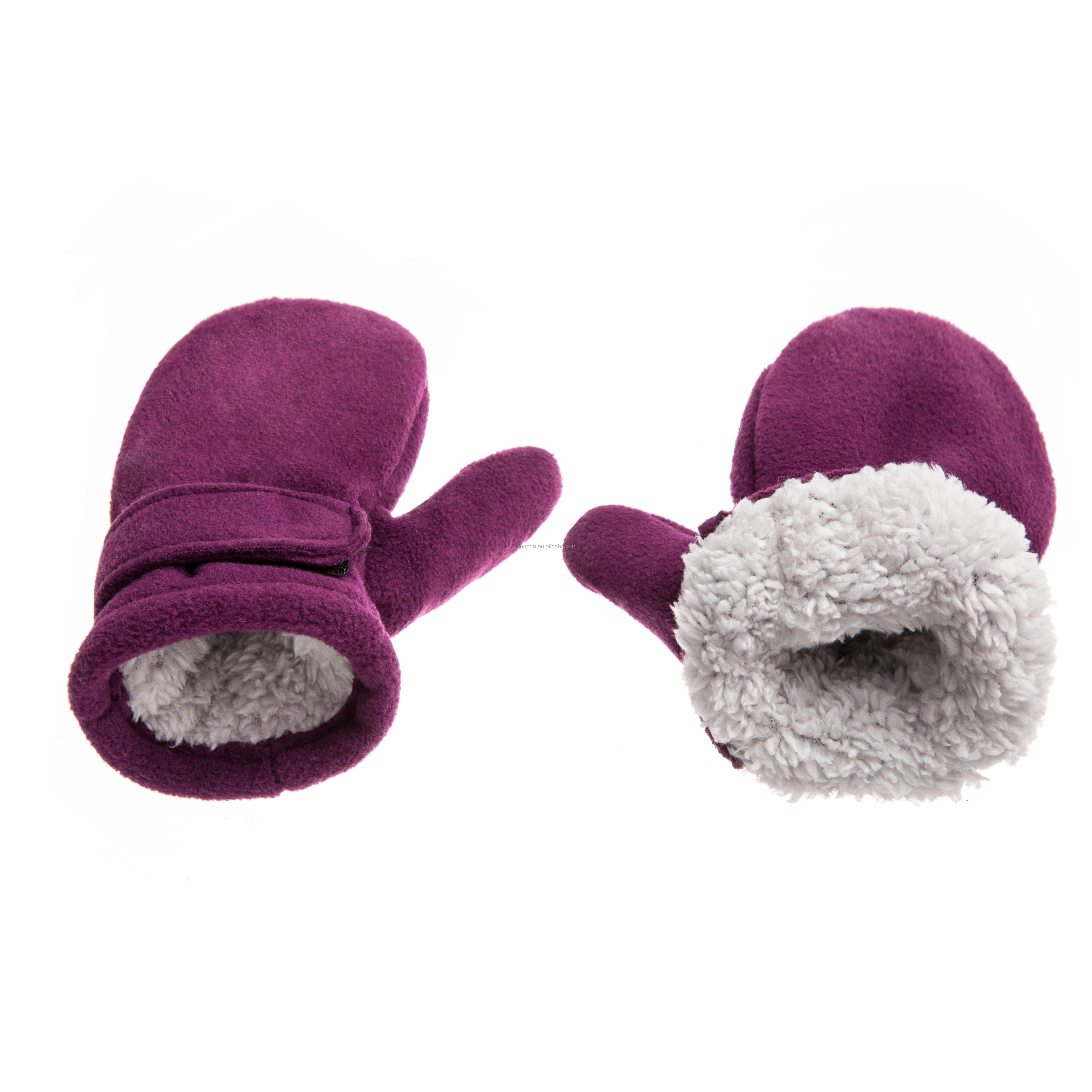 Baby Mittens - Purple