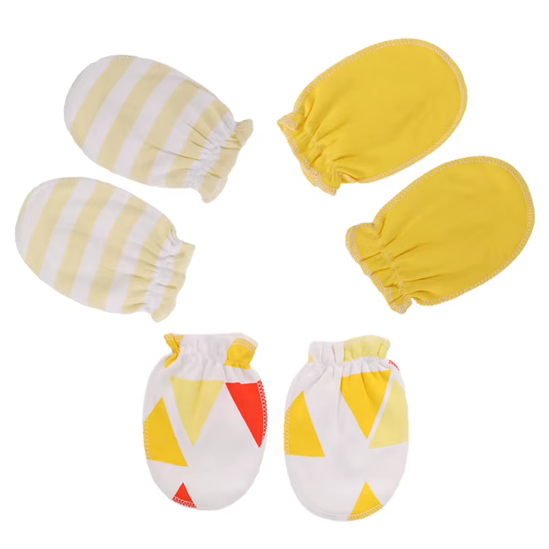 Baby Mittens - Yellow
