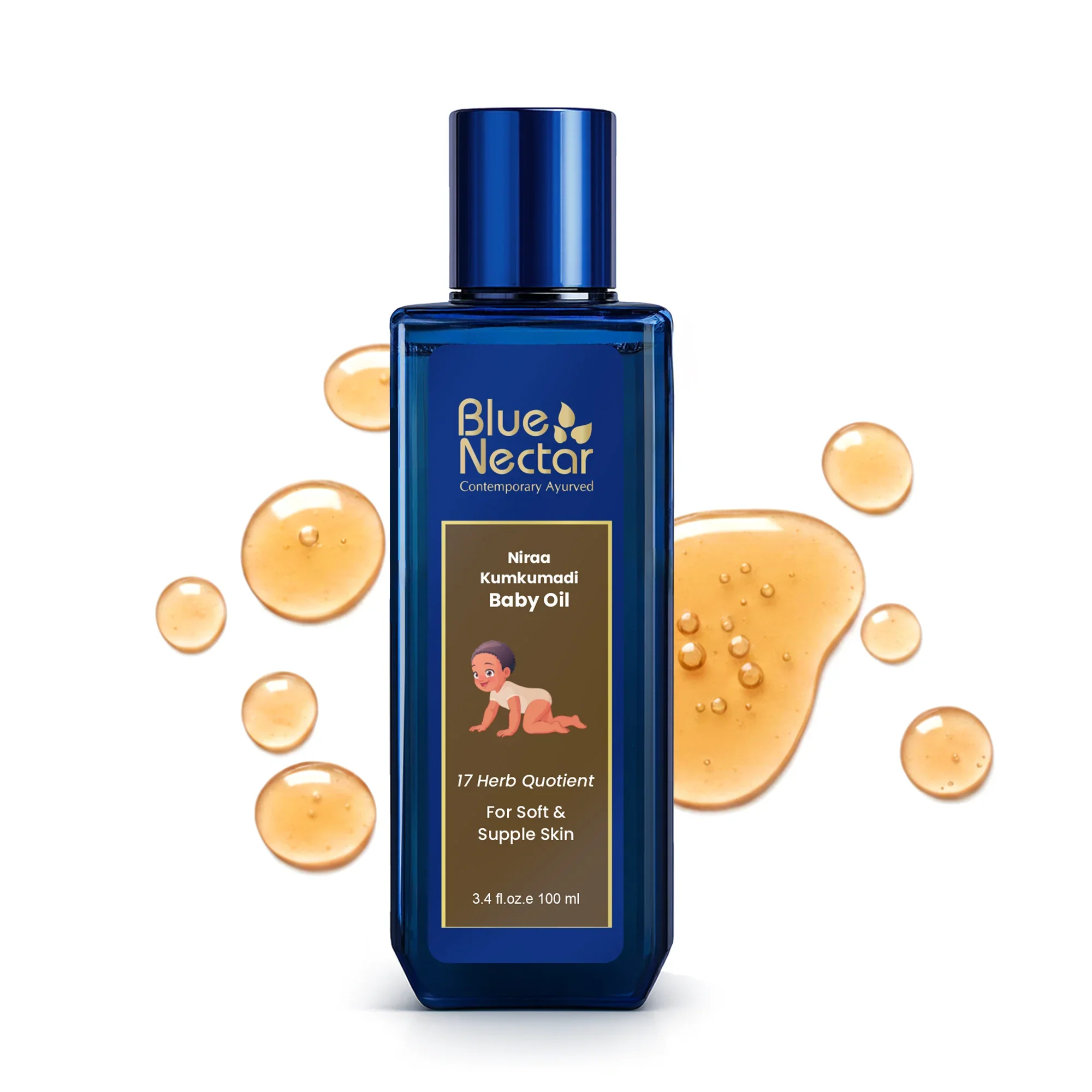 Baby Oil - Blue
