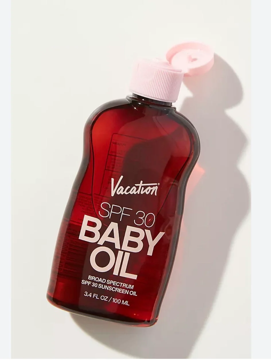 Baby Oil - Red