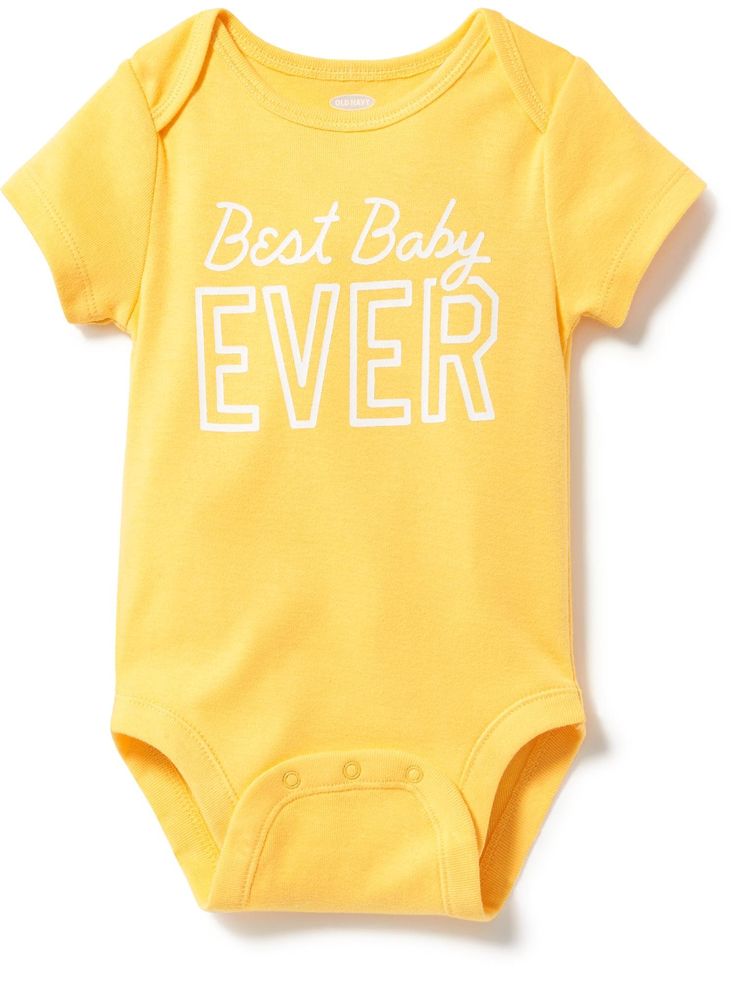 Baby Onesie - Yellow