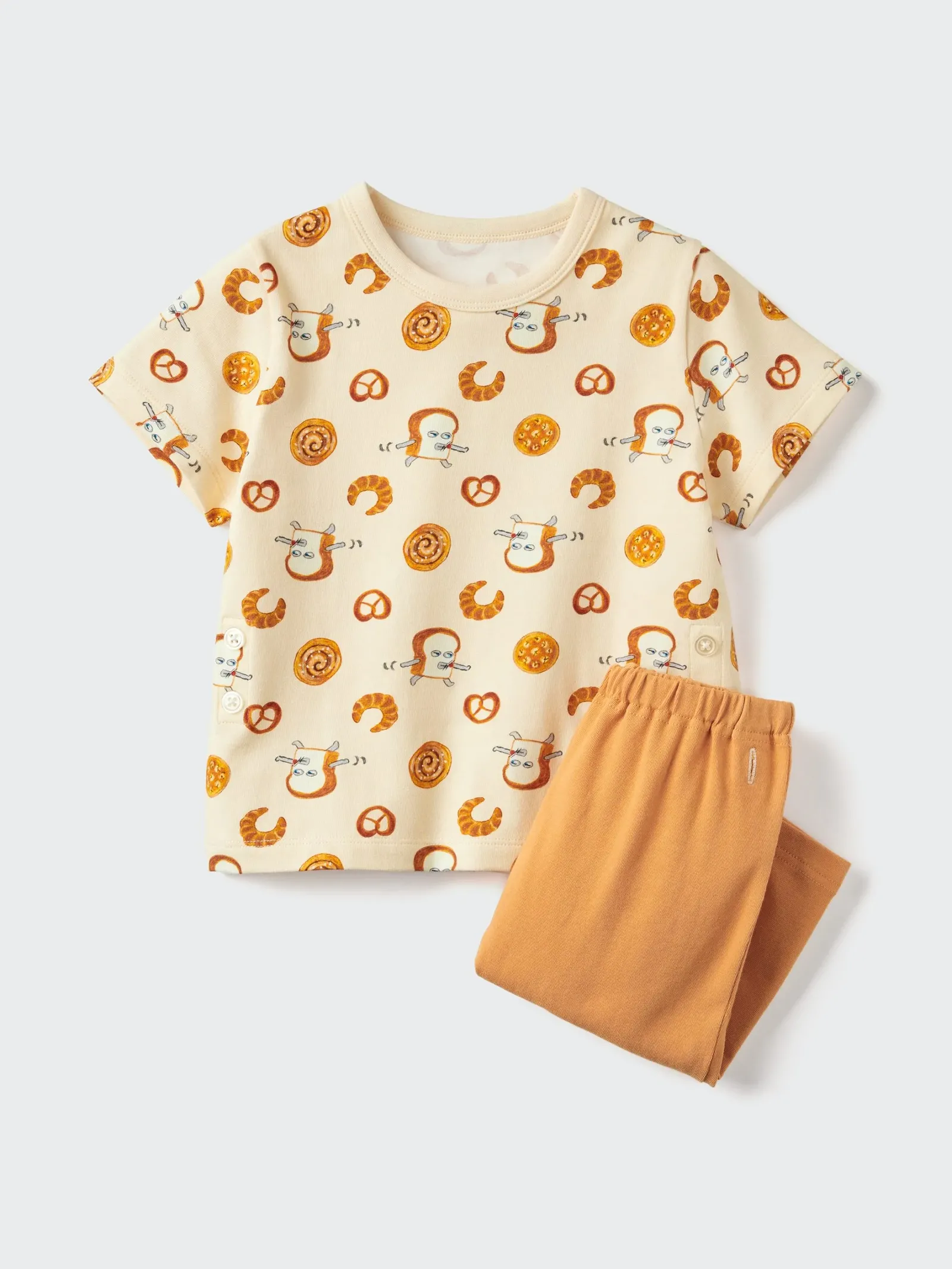 Baby Pajamas - Orange