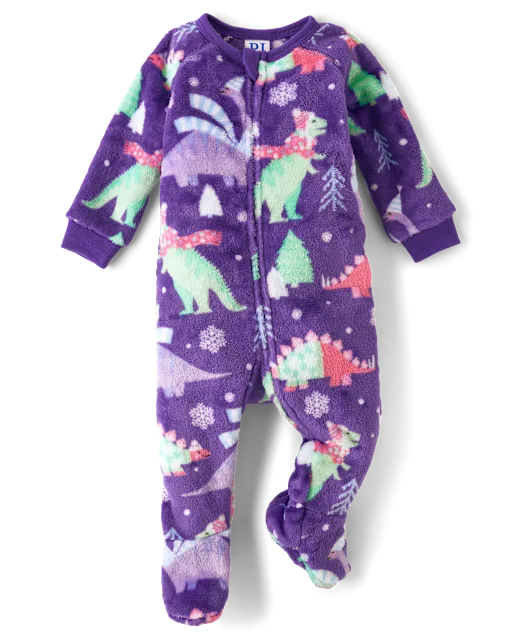 Baby Pajamas - Purple