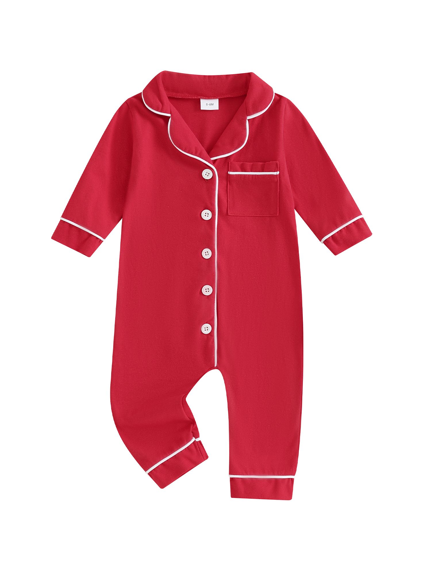 Baby Pajamas - Red