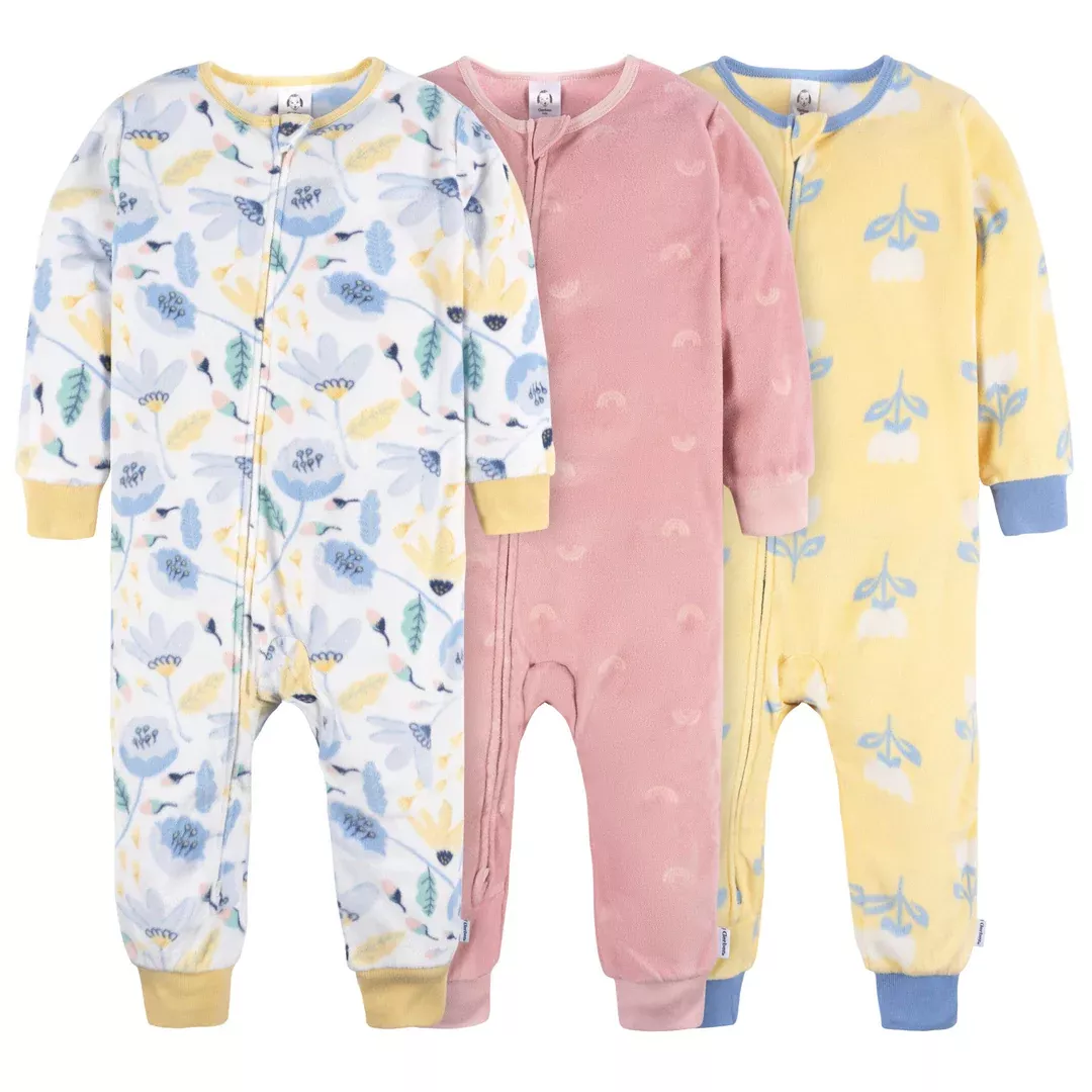 Baby Pajamas - Yellow