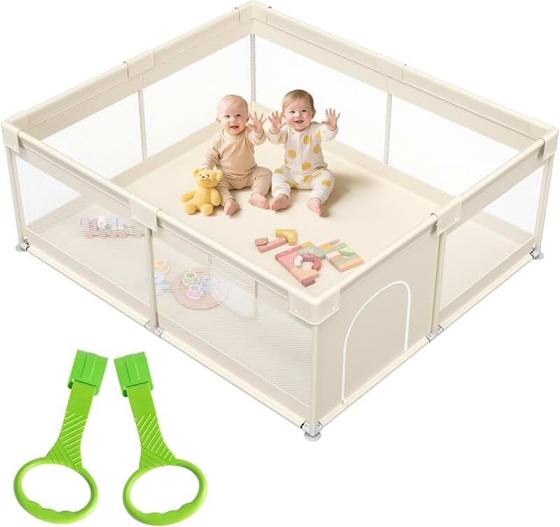 Baby Playpen - Orange