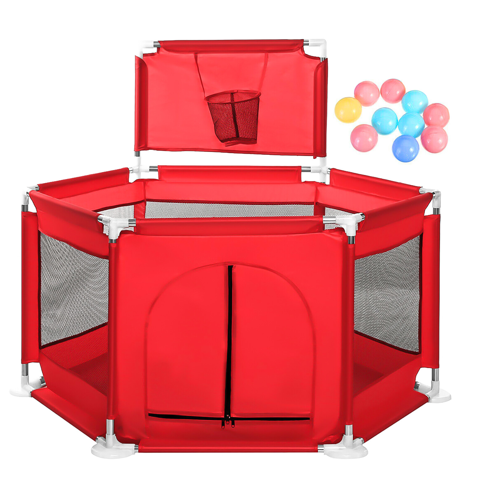 Baby Playpen - Orange
