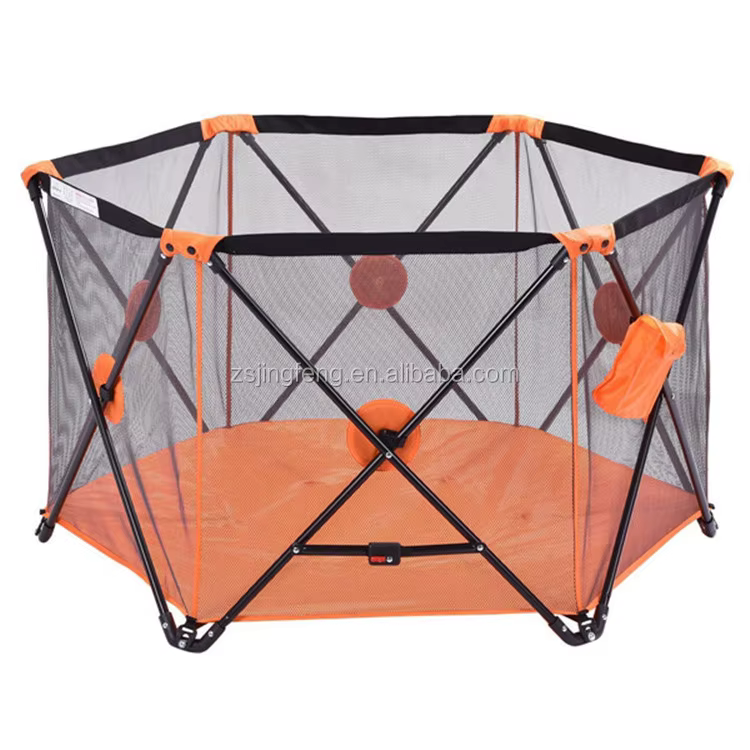 Baby Playpen - Orange