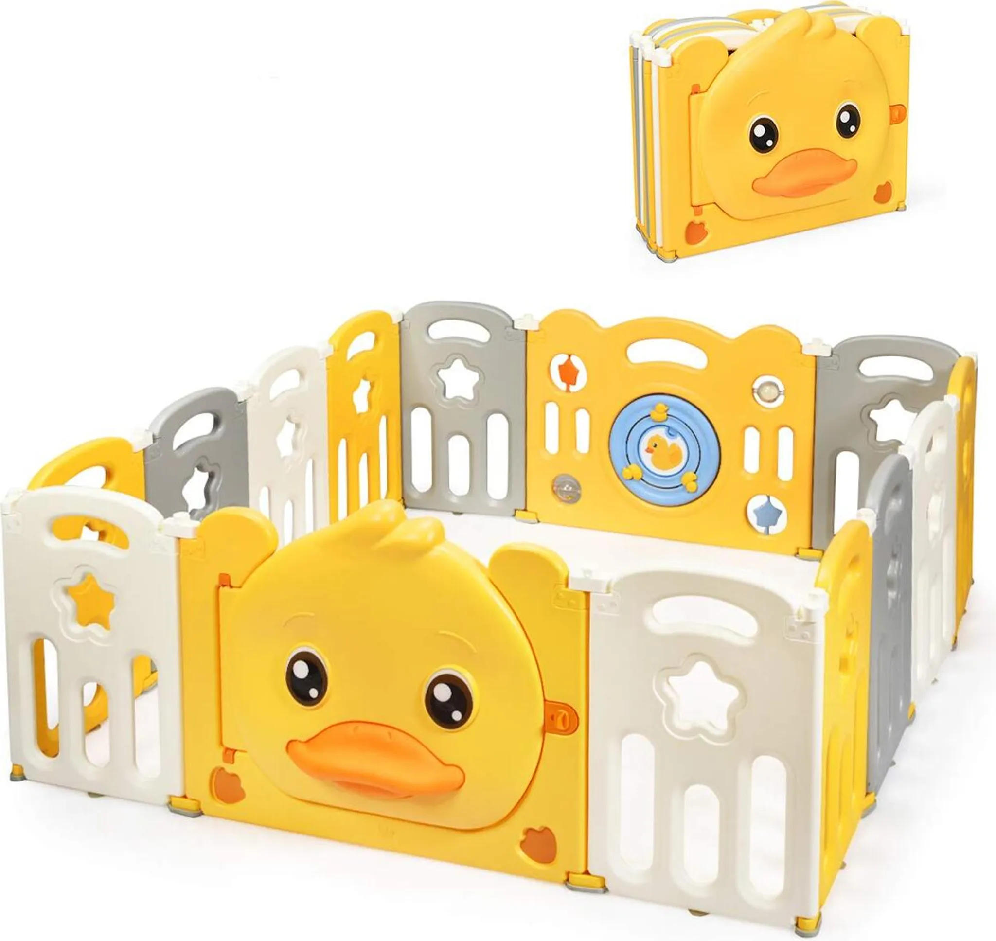 Baby Playpen - Yellow