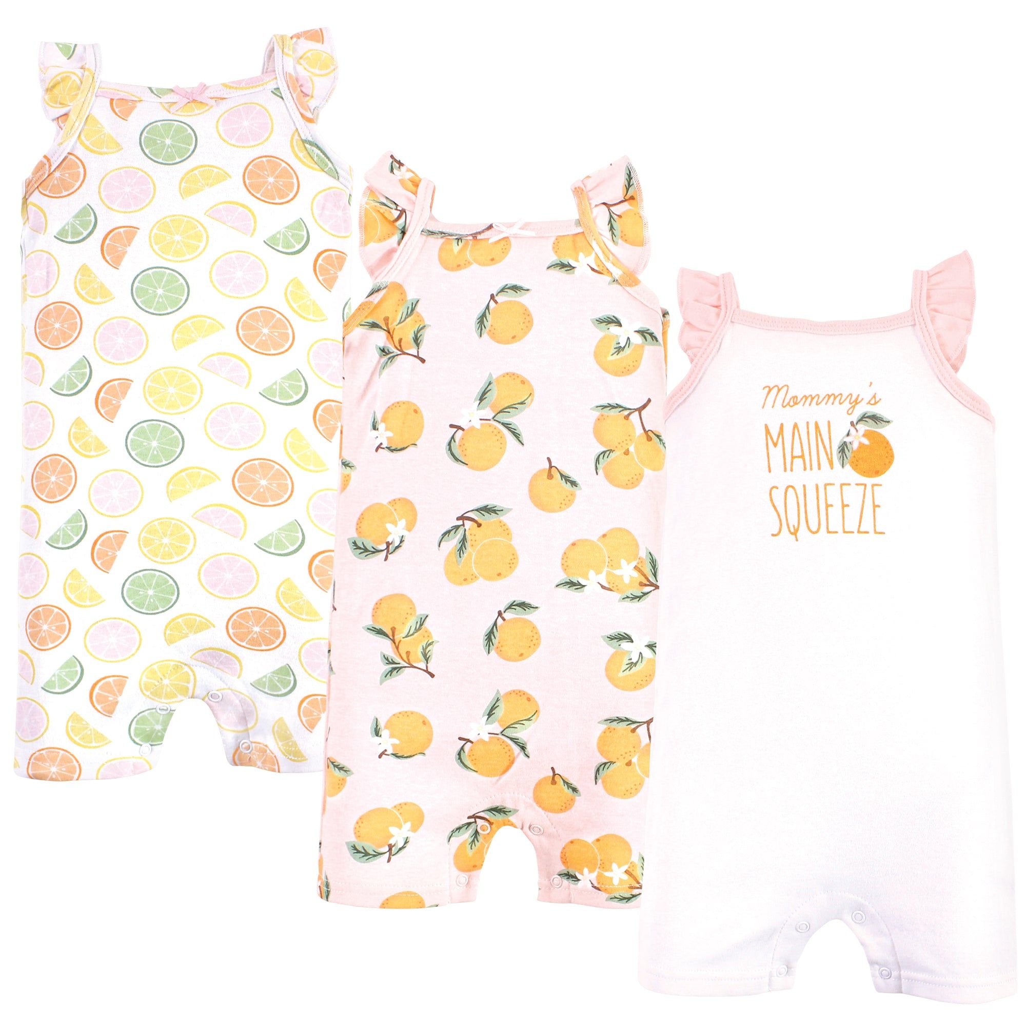Baby Romper - Orange