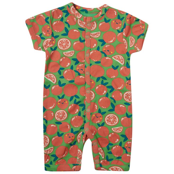 Baby Romper - Orange