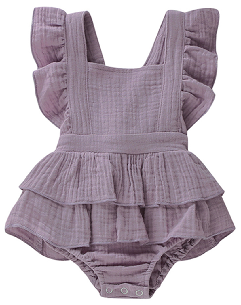 Baby Romper - Purple
