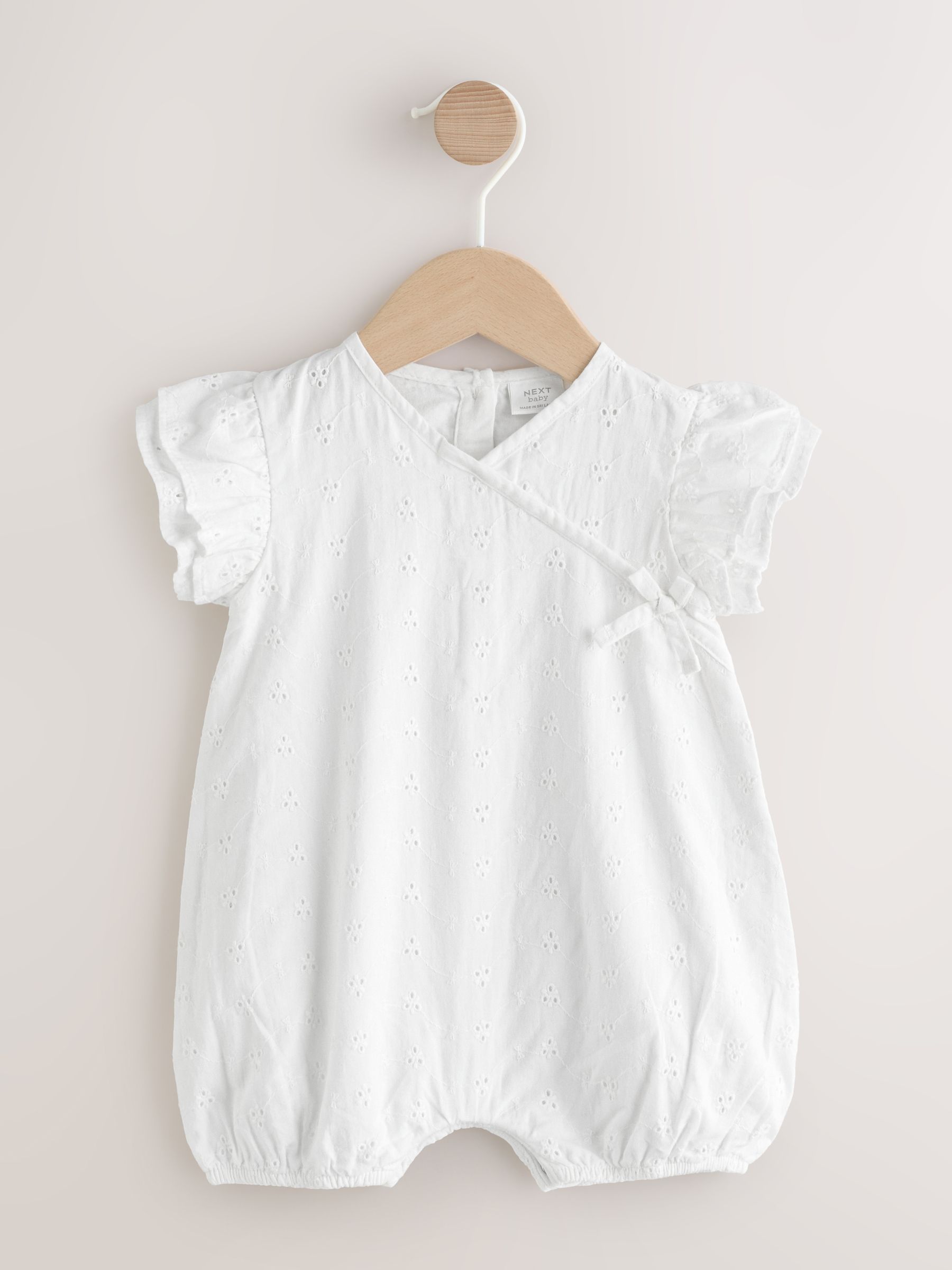 Baby Romper - White