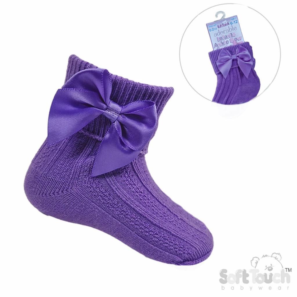 Baby Socks - Purple