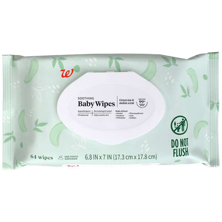 Baby Wipes - Green