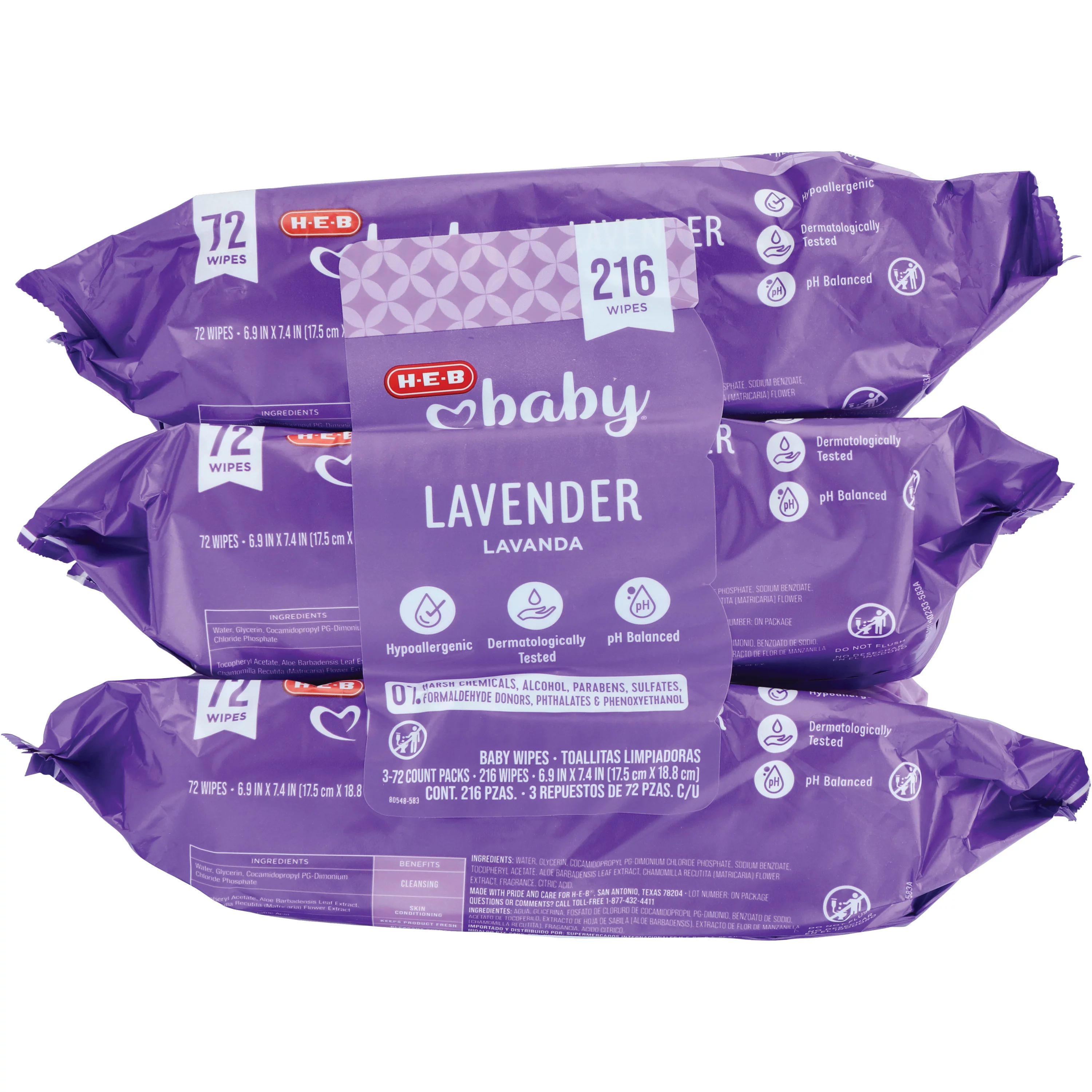 Baby Wipes - Purple