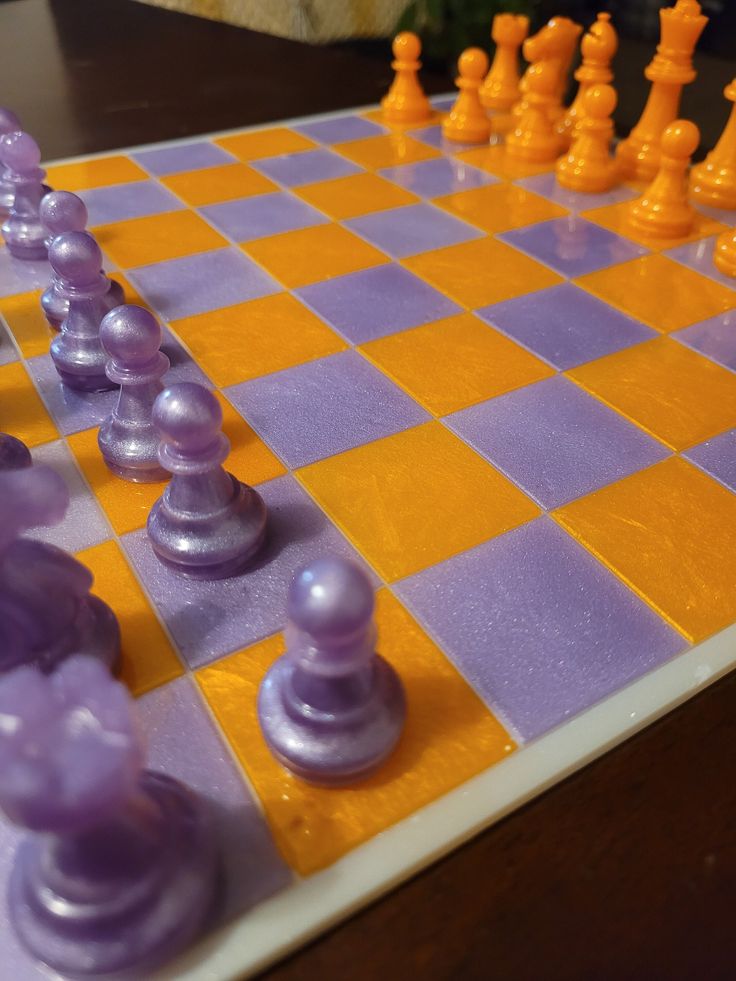 Board Game - Chess - Purple