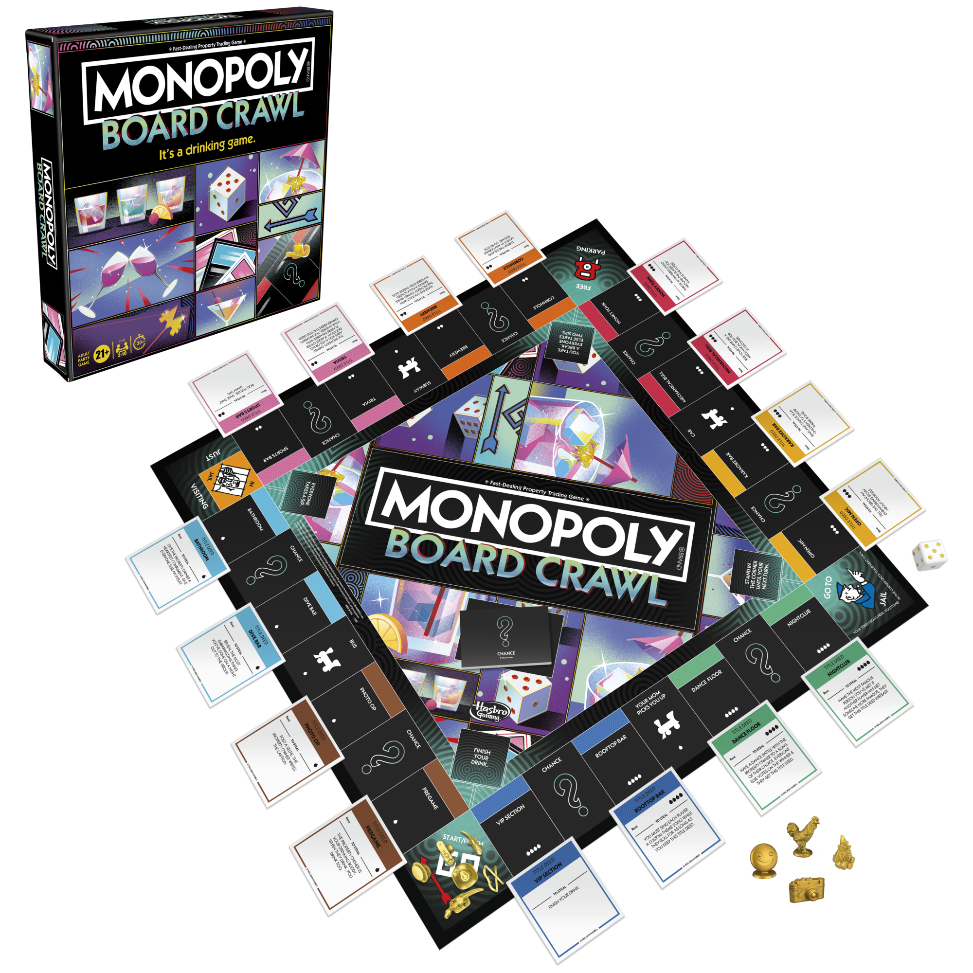Board Game - Monopoly - Purple
