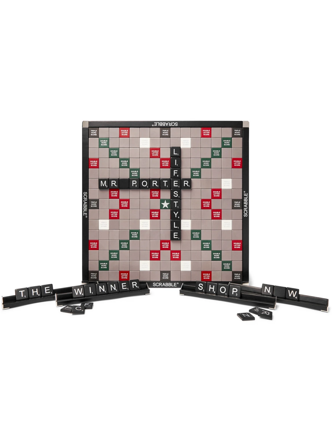 Board Game - Scrabble - Black