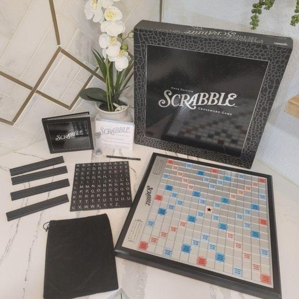 Board Game - Scrabble - Black