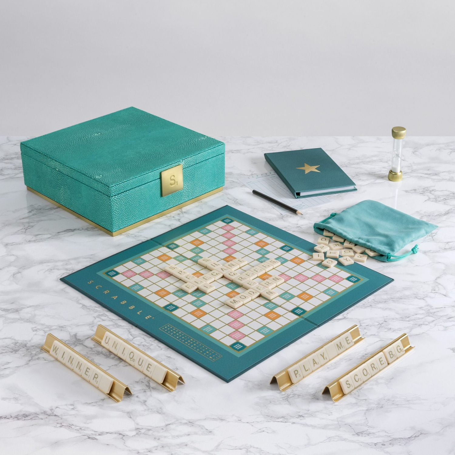 Board Game - Scrabble - Blue