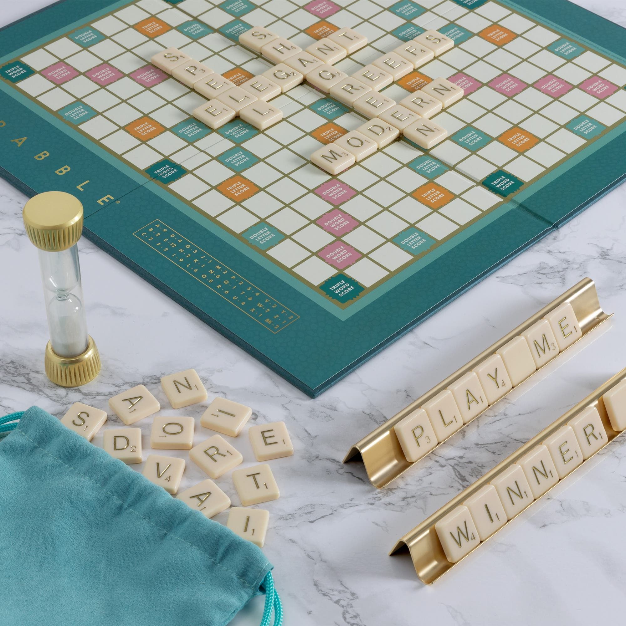 Board Game - Scrabble - Blue