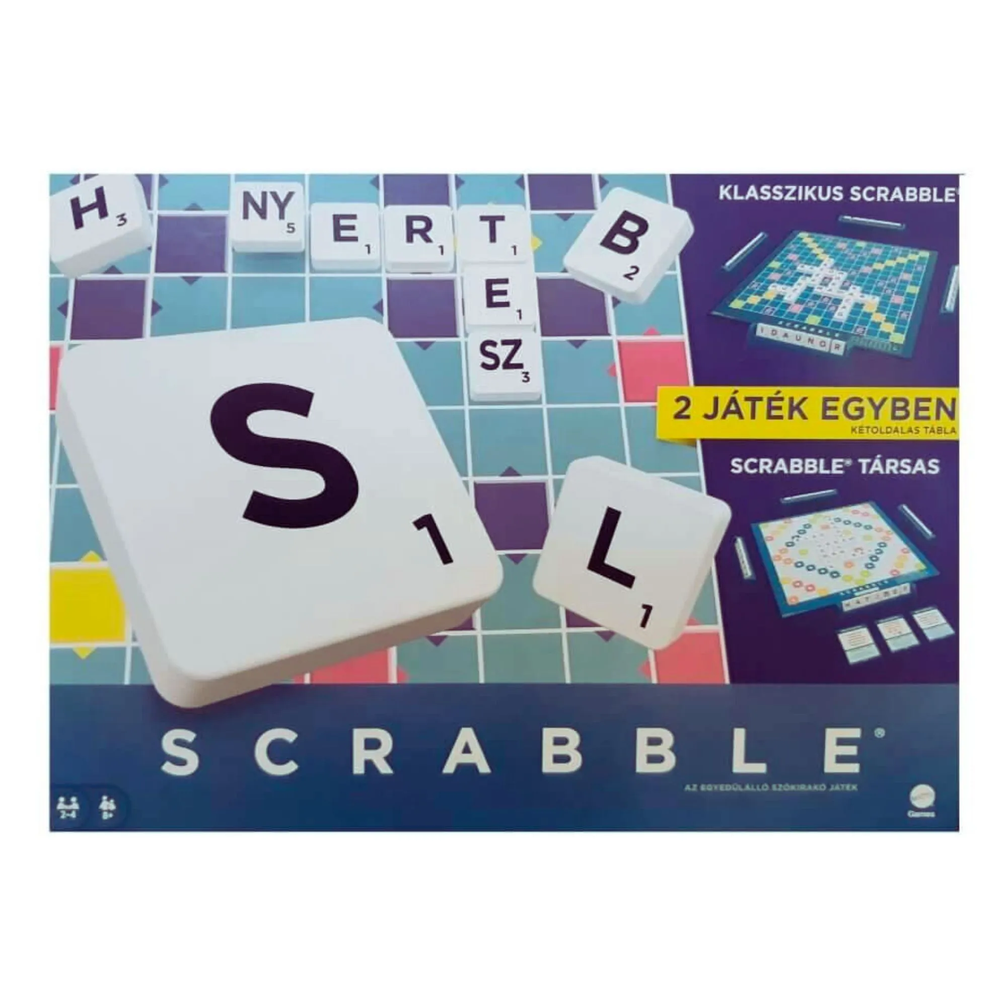 Board Game - Scrabble - Purple
