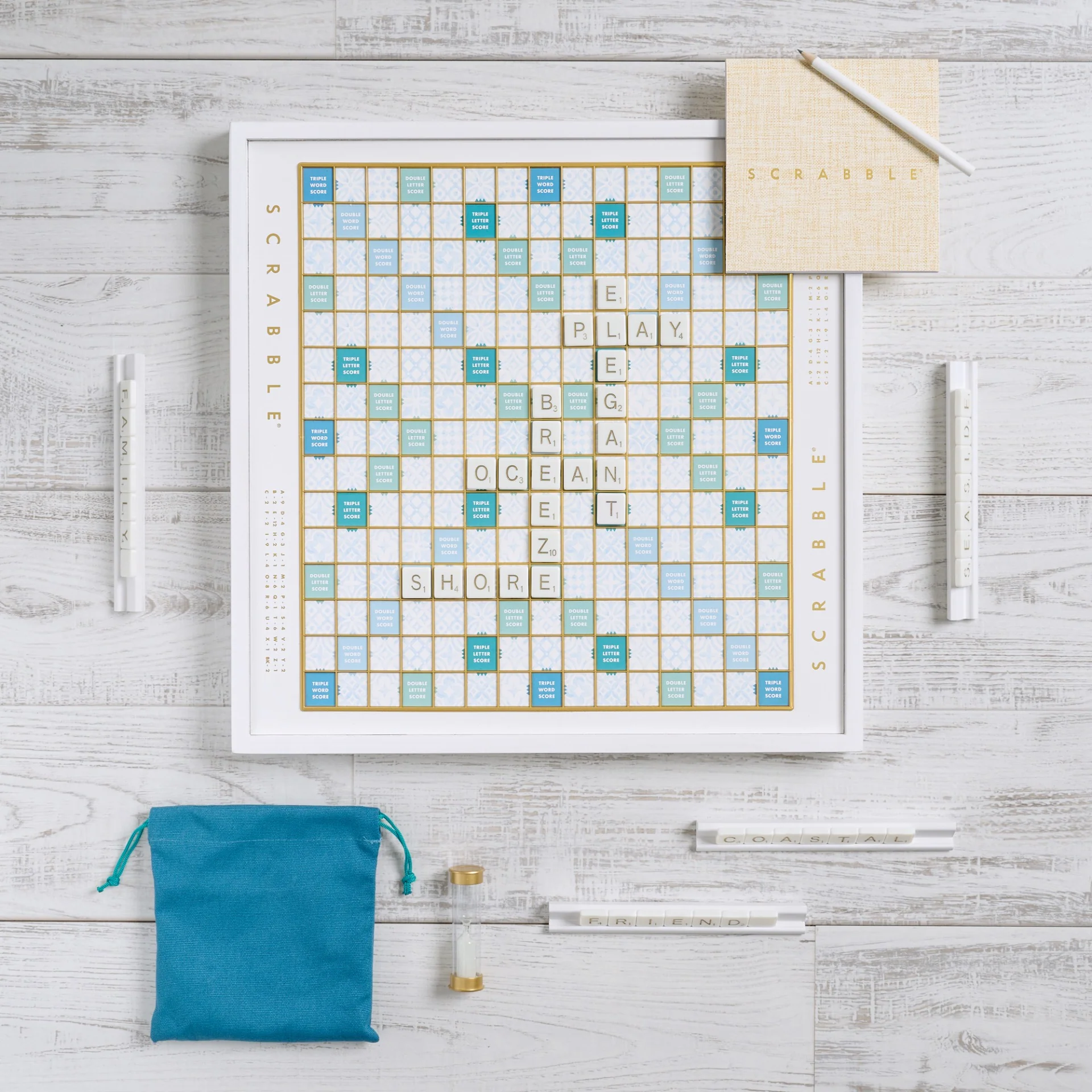 Board Game - Scrabble - White