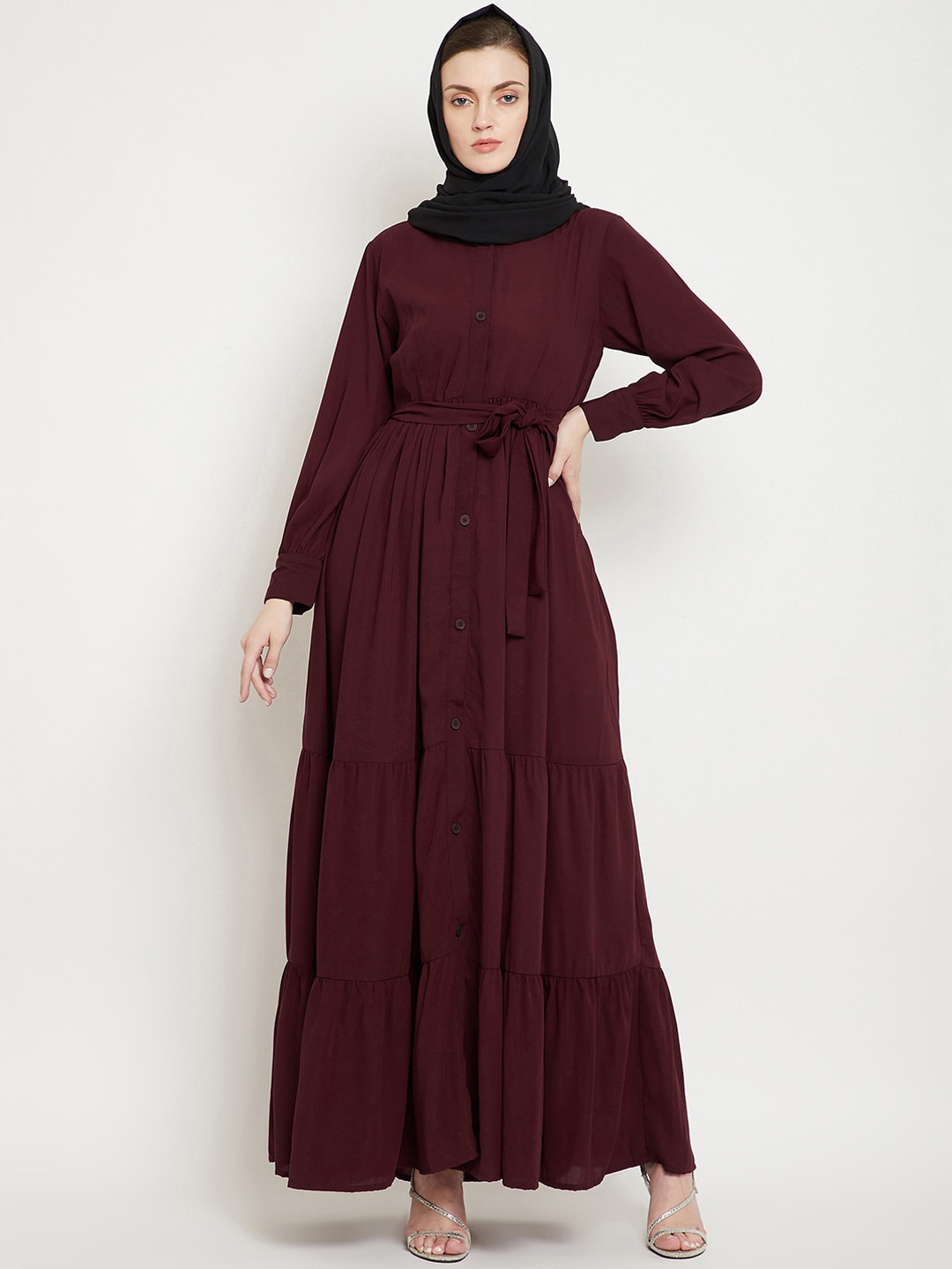 Burqa - Maroon