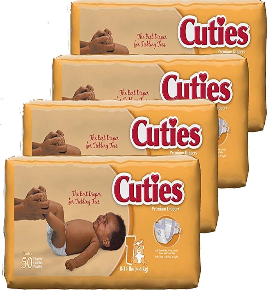 Diapers - Size 1 - Orange