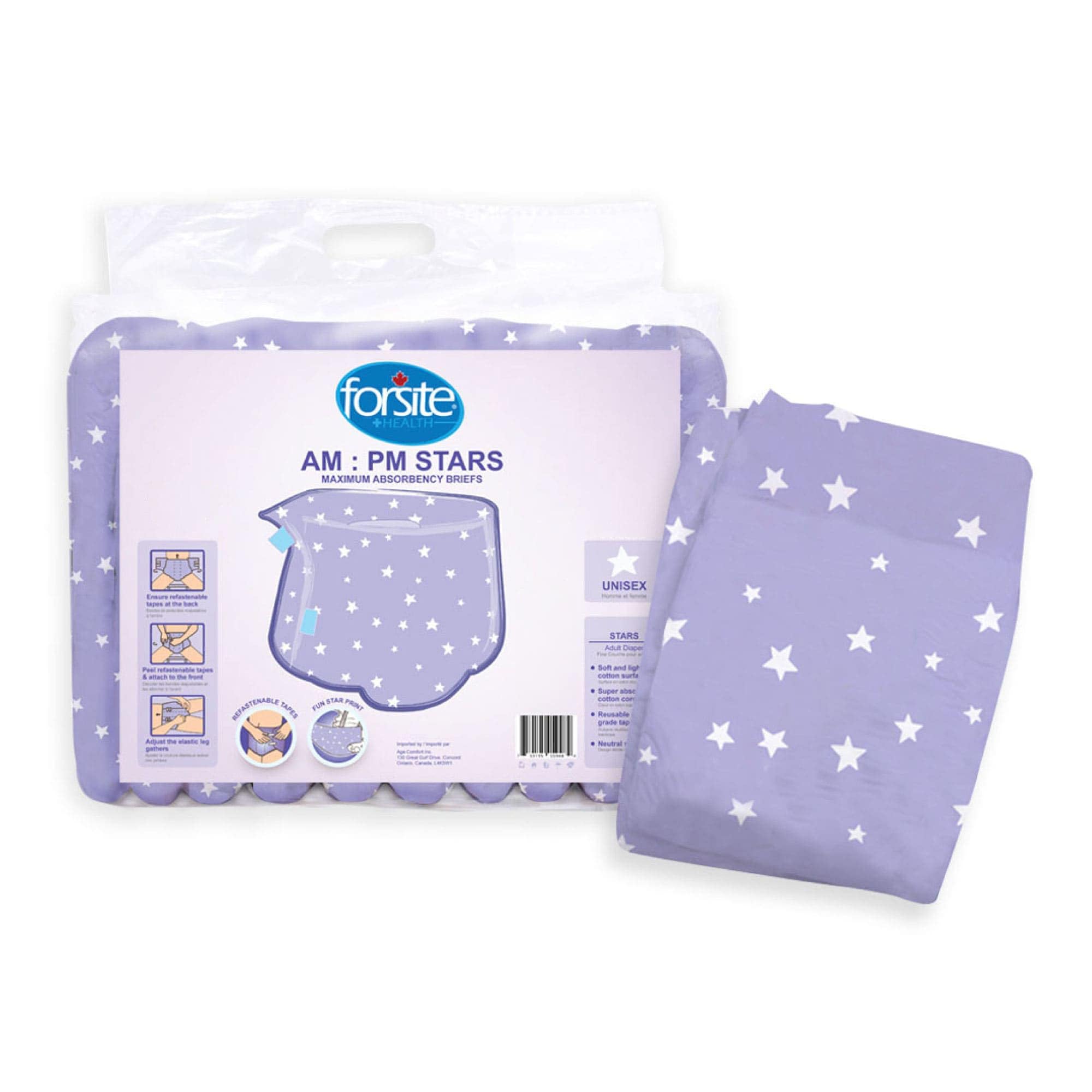 Diapers - Size 1 - Purple
