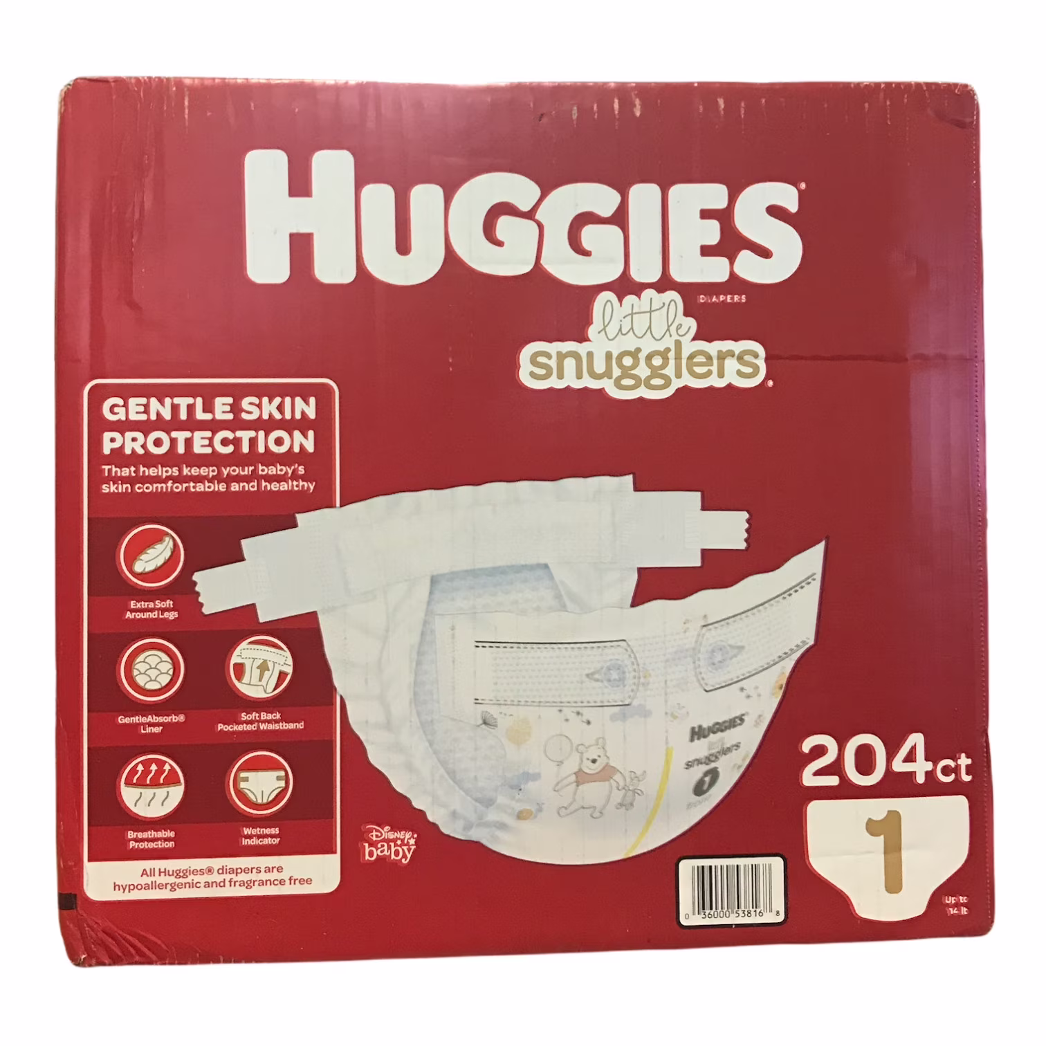 Diapers - Size 1 - Red