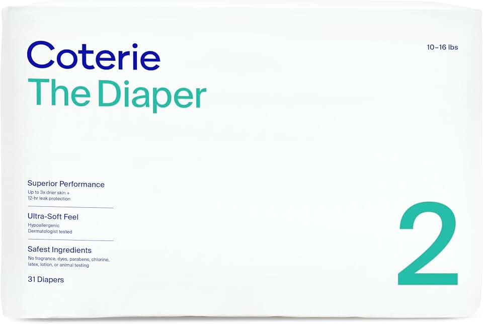Diapers - Size 2 - Black