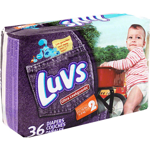Diapers - Size 2 - Blue