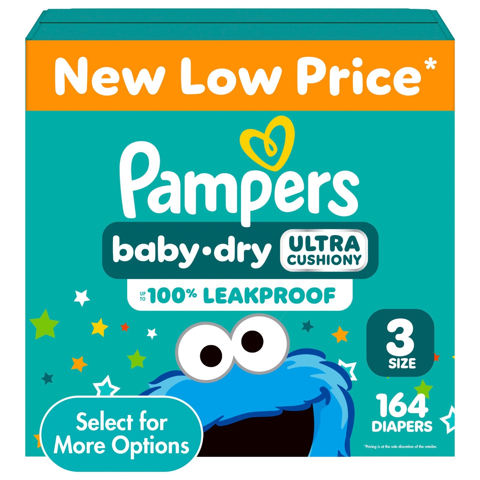 Diapers - Size 2 - Orange