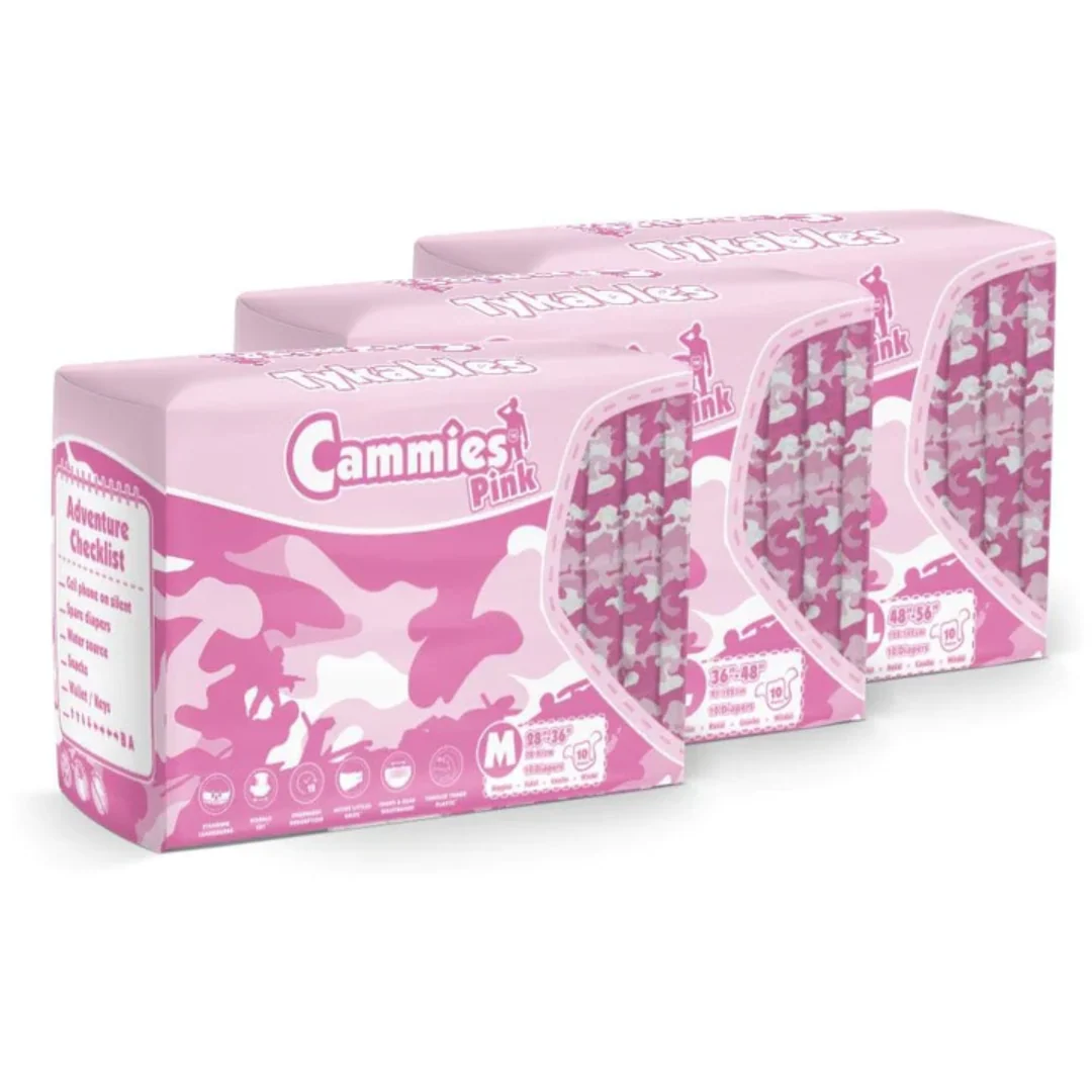 Diapers - Size 2 - Pink