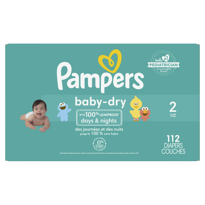 Diapers - Size 2 - Red