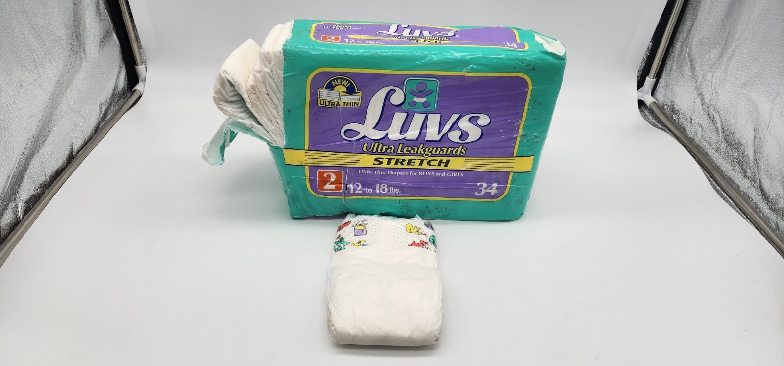 Diapers - Size 2 - Yellow
