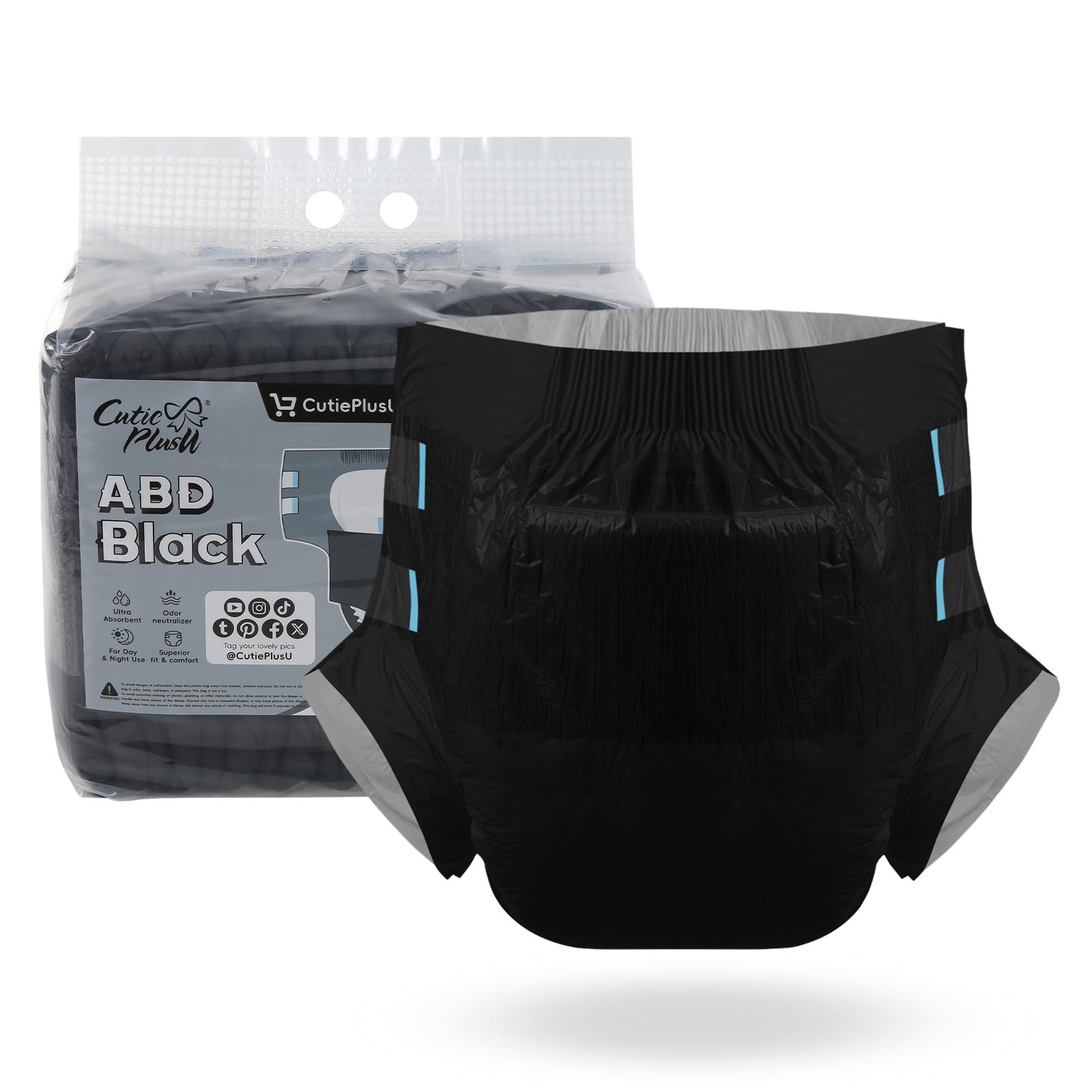 Diapers - Size 3 - Black