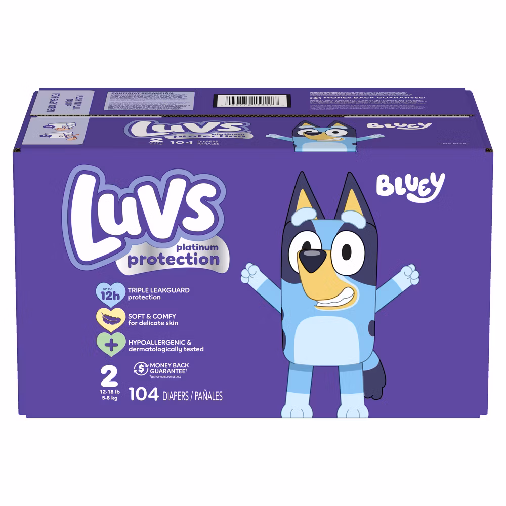 Diapers - Size 3 - Blue