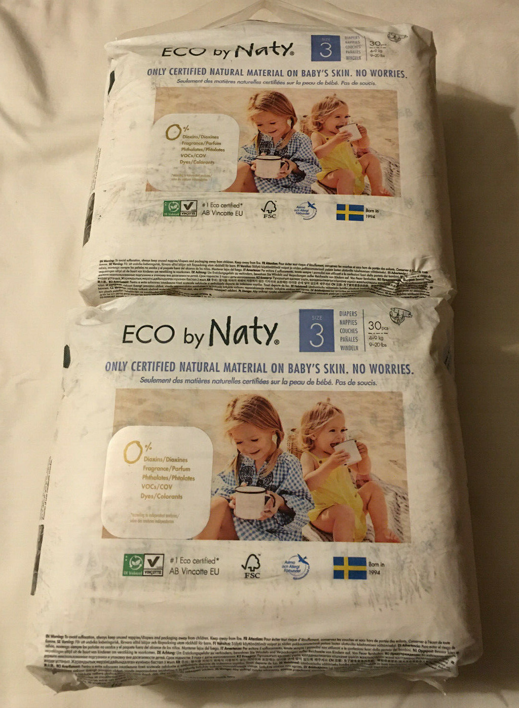 Diapers - Size 3 - Green