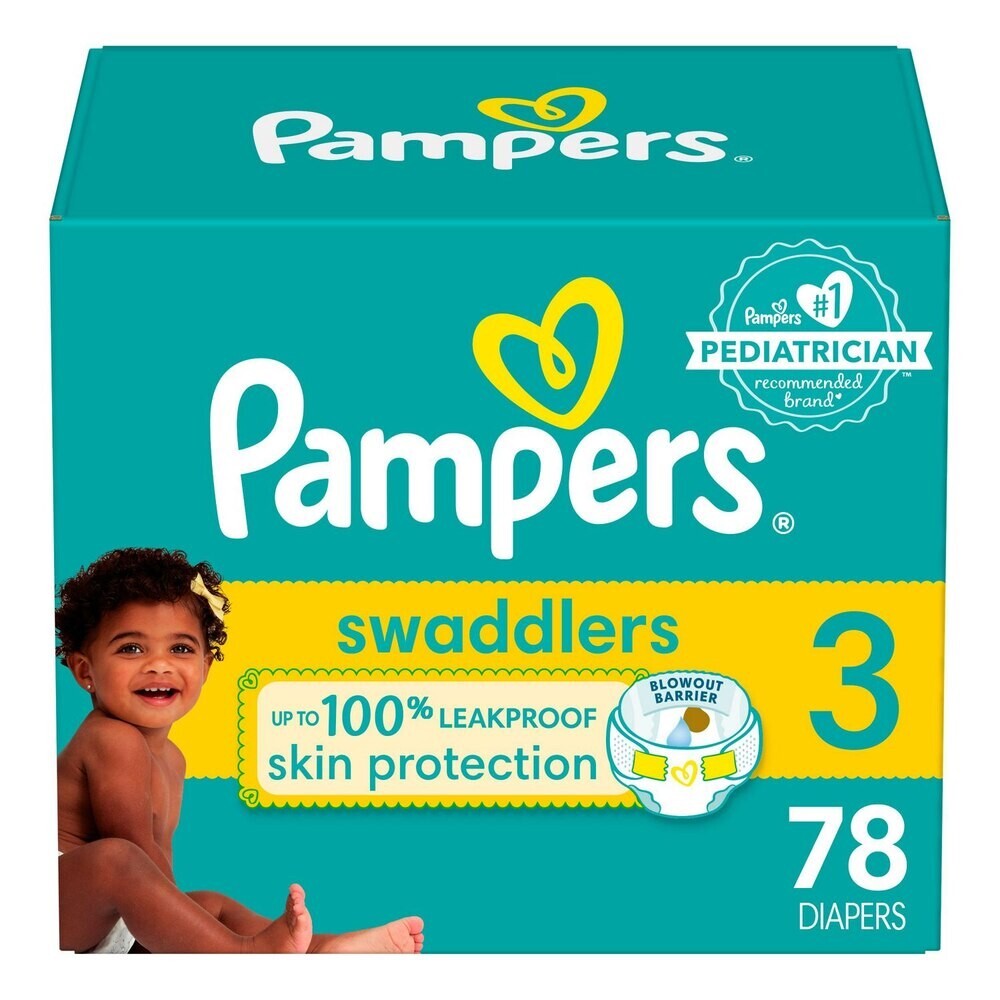 Diapers - Size 3 - Orange