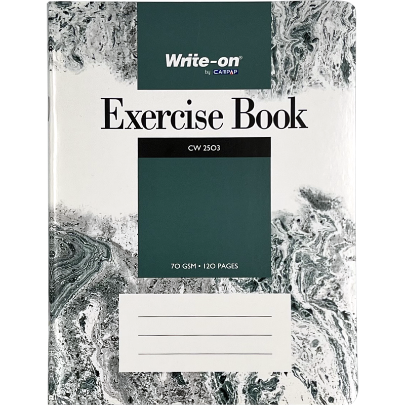 Exercise Book - 120 Pages - Black